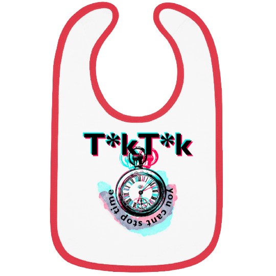 Tik tok - time cannot be stopped Bibs
