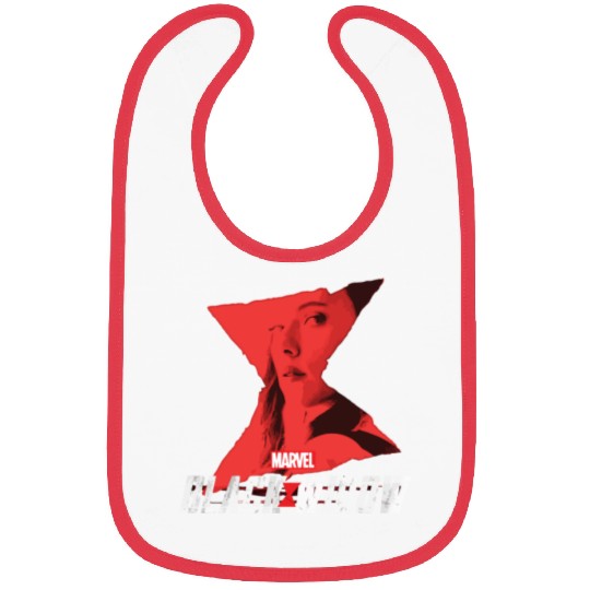 Marvel Black Widow Natasha Romanoff Hourglass Bibs