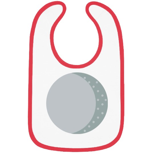 Waning Gibbous Moon Large Bibs