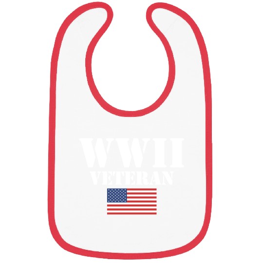 American Patriot Wwii Veteran Military World War 2 Bibs