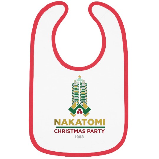 Die Hard Nakatomi Christmas Party 1988 Bibs
