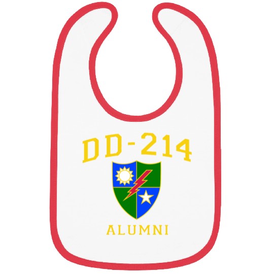 US Army Ranger Veteran DD214 Alumni Logo Insignia Bibs