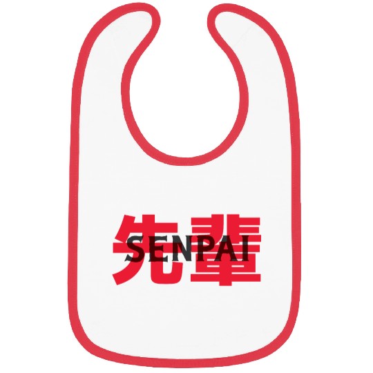 Japanese Anime Senpai Bibs