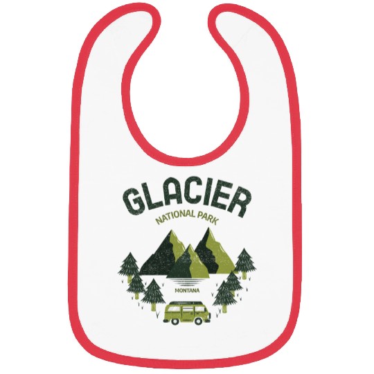 Glacier National Park Montana Travel Bibs