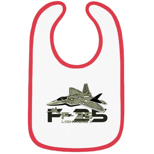 F-35 Lightning fighter jet Bibs