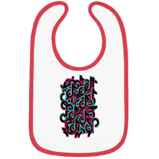 tiktok pattern Bibs