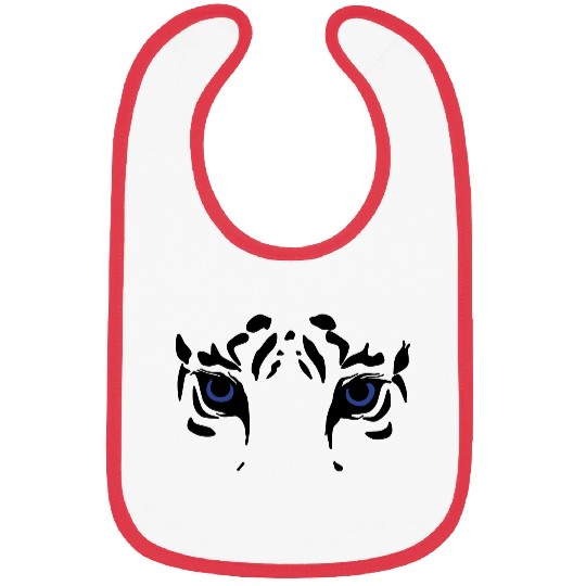 tiger head Bibs
