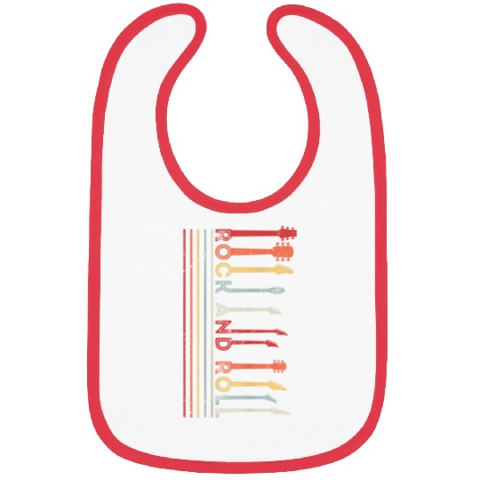 Classic Rock And Roll Vintage Bibs Concert Band