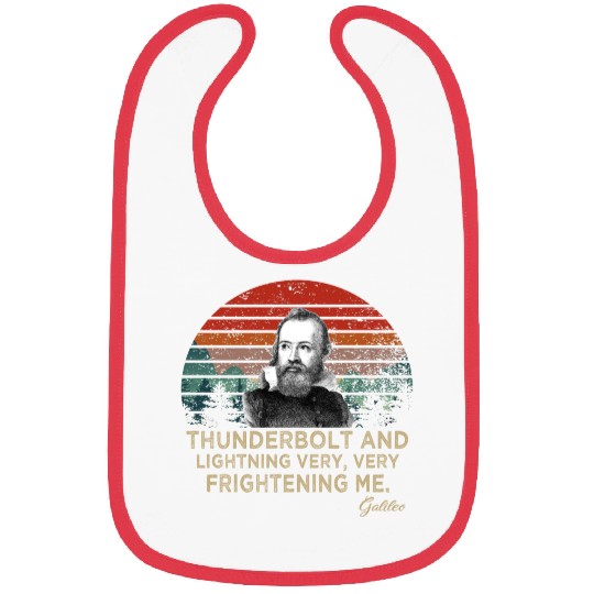 Thunderbolt and lightning Galileo Astronomy Bibs