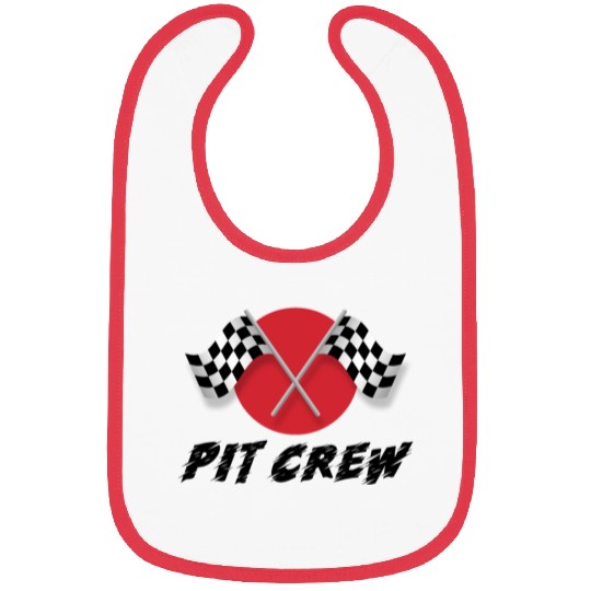 Pit Crew Race Track Racing Car Driver Bibs