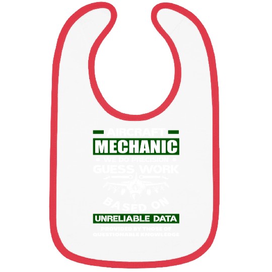 Proud Aircraft Mechanic Gift Bibs