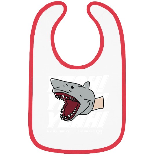 Shark puppet merch Bibs