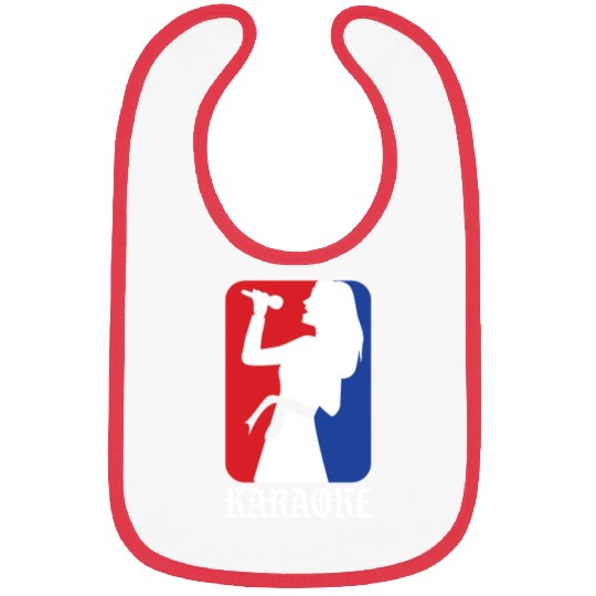 Karaoke Girl Singing Music Microphone Song Gift Bibs