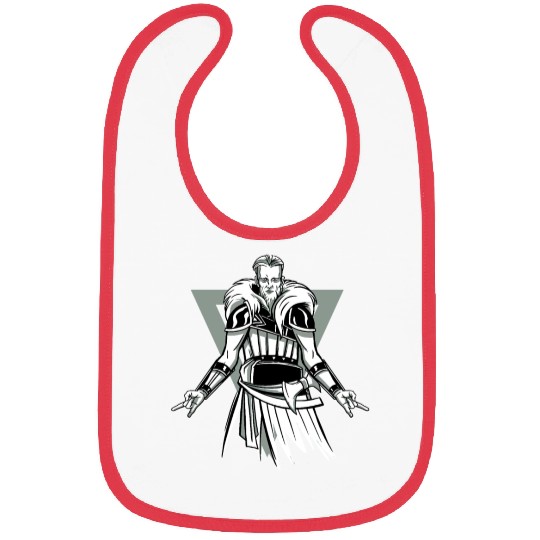 Viking Viking Head Odin Thor Axe Ragnar Fighter Bibs