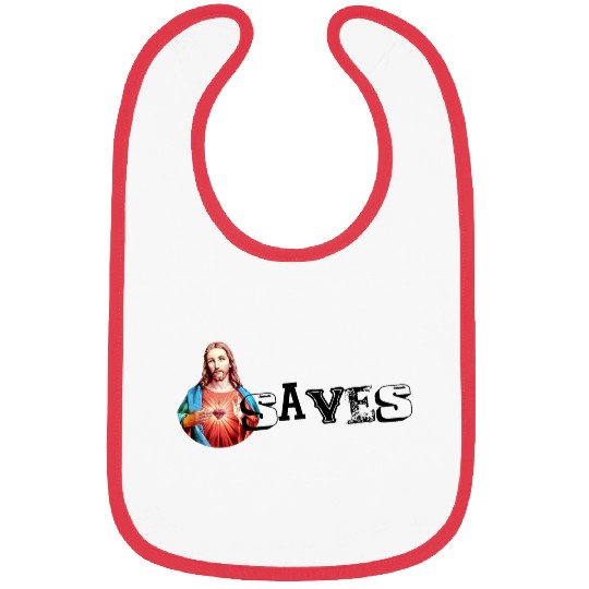 JESUS SAVES | Jesus Christ | Jesus Christus Bibs