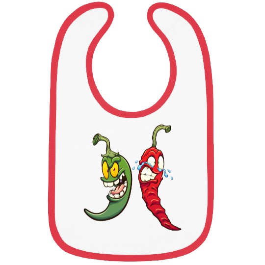 Chili pepper Bibs