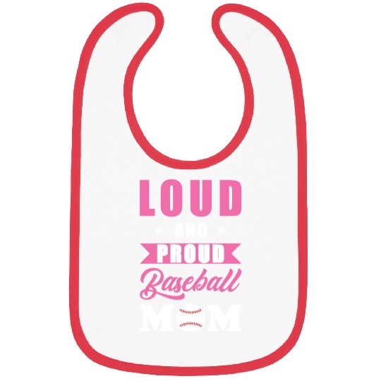 Baseball Mom Bibs