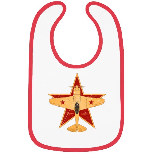 CCCP Soviet Union Air Force World War II Bibs
