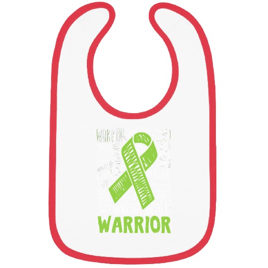 Non-Hodgkins Lymphoma Warrior Lime Green Awareness Bibs