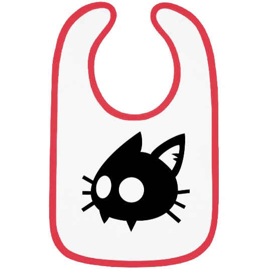 cat face Bibs