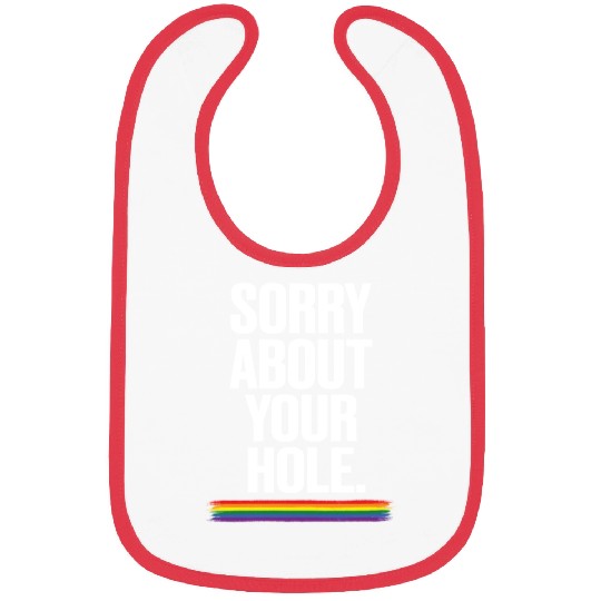 Gay Couple Homosexual LGBTQ Queer Pride Bibs