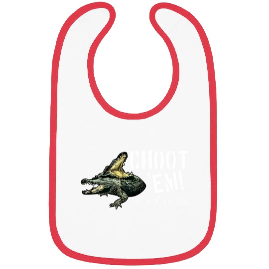 Swamp People Choot Em birthday christmas gift Bibs