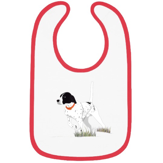 Bird Hunting Hunter English Pointer Dog Bibs