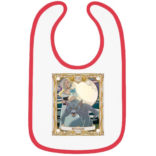 Strength Tarot Card, Major Arcana Anime Vampire Bibs