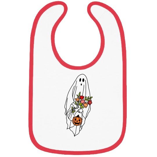 Halloween Ghost Party Autumn Trick Pumpkin Gift Bibs