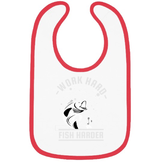 Work Hard Fish Harder | Fishing Bibs For Men