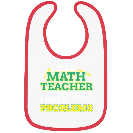 Math Teacher Math Teacher Bibs