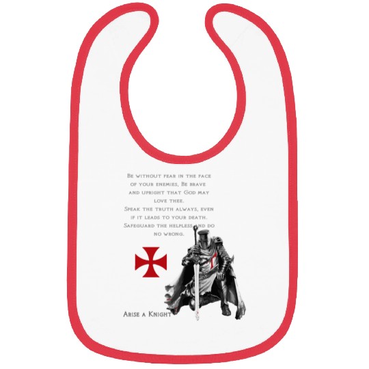 Knights Templar Glory Of God Gifts Bibs