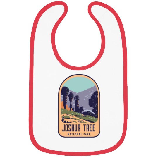 Joshua tree national park retro design Bibs