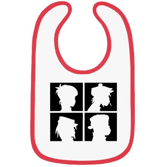 gorillaz Bibs