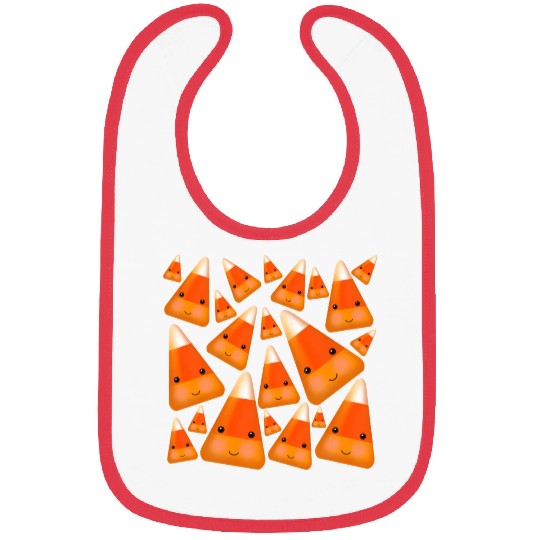 Cute Candy Corn Bibs