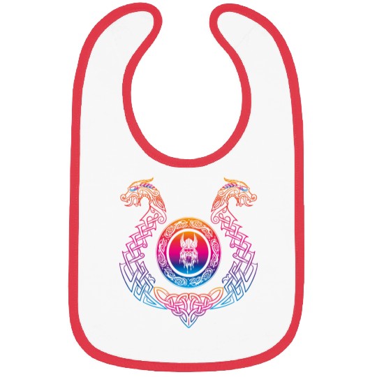 Viking Dragon Tattoo Bibs