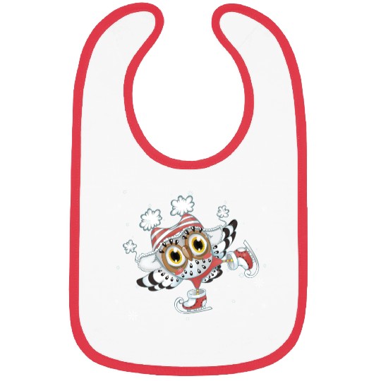 owl skating Bibs