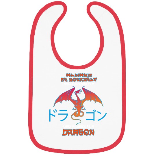 BE A Dragon Bibs
