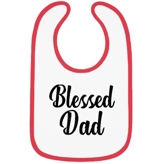 Blessed dad Bibs