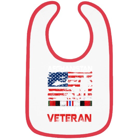 Afghanistan Combat Veteran US Veteran Military Bibs