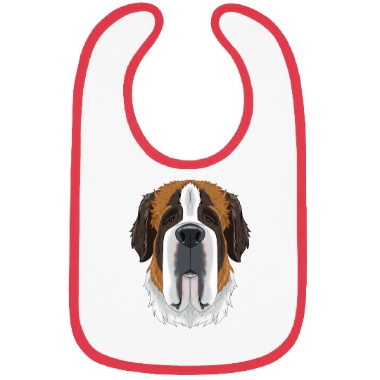 Saint Bernard Lover I Dog Lover I Saint Bernard Bibs