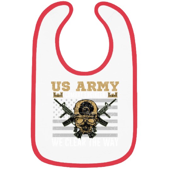 Vintage US Army Combat Engineer 12B Military Pride Bibs