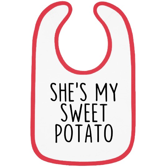 She's My Sweet Potato Bibs