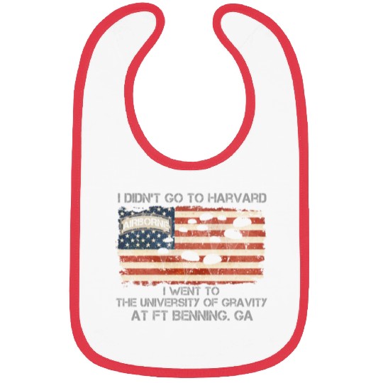 82nd Airborne Division US Army Veteran US Bibs