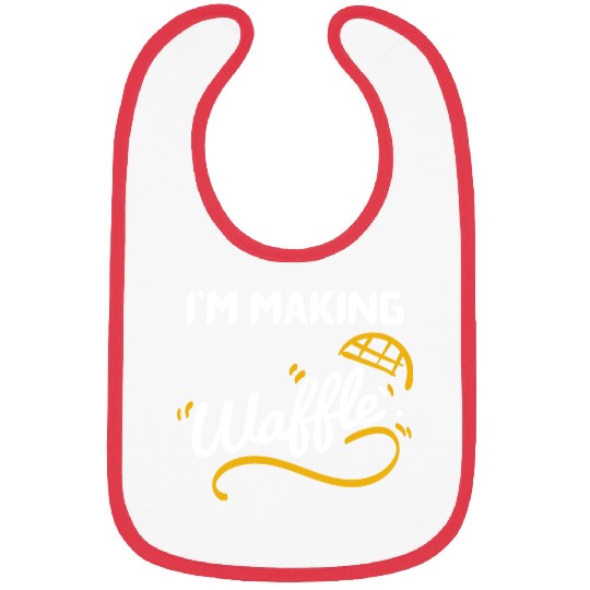Im Making Waffles Bibs