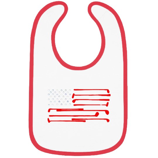 GOLF AMERICAN FLAG Bibs