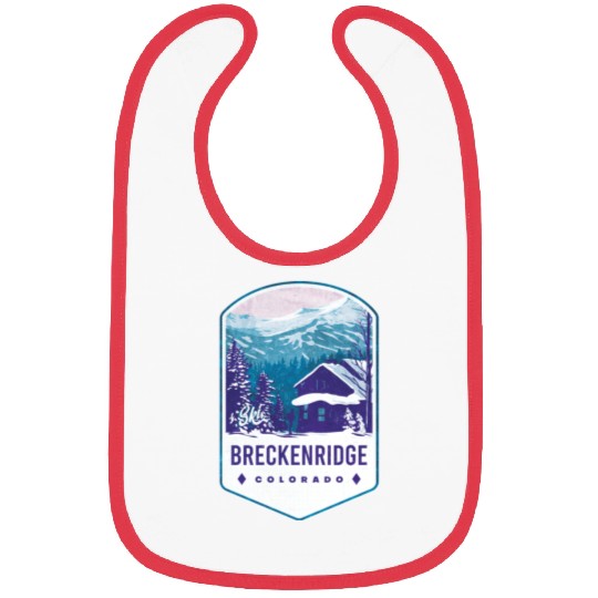 Breckenridge Colorado Ski Badge Bibs