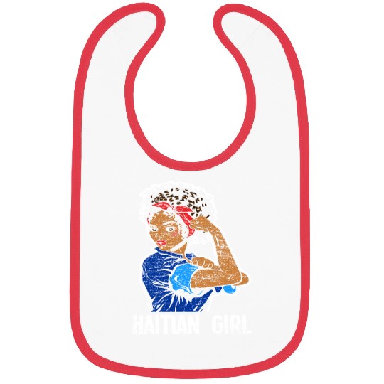 Haiti Girl Caribbean Bibs