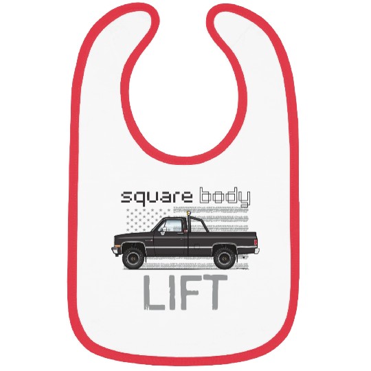Square Body Lift Black Bibs