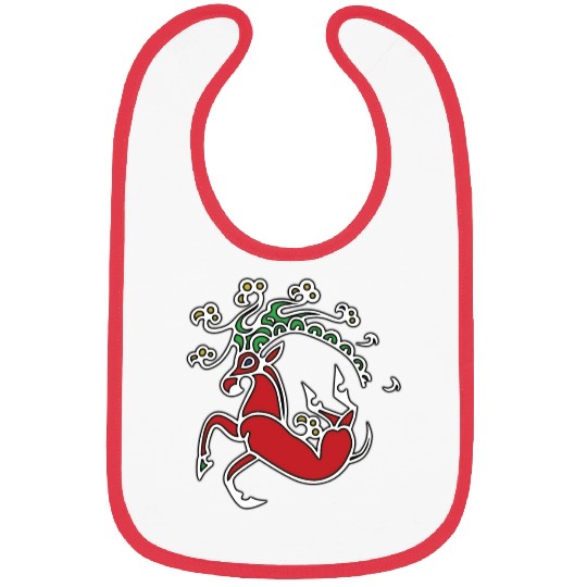 Siberian Shaman Deer Tattoo Bibs